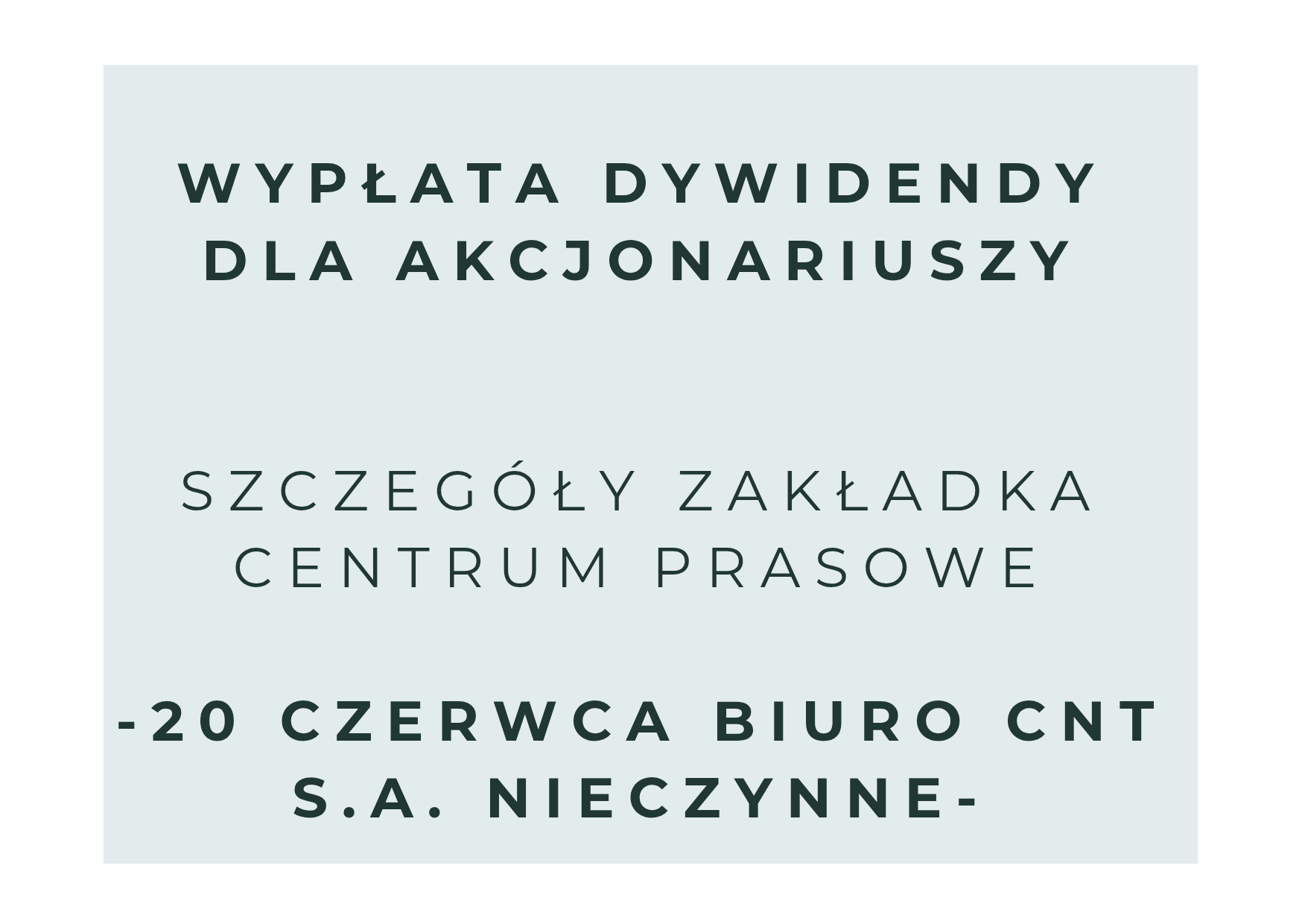 PopUp Biuro nieczynne